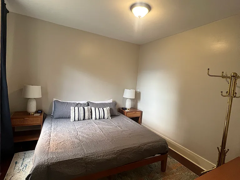 Bedroom 1: king bed