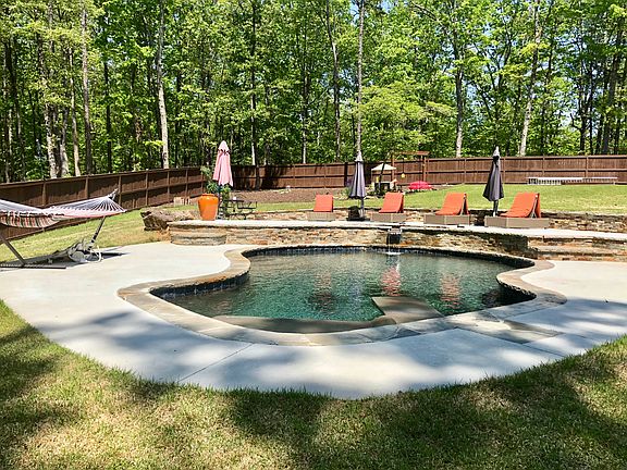 Yard with pool & privacy