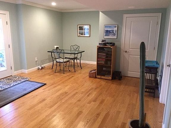 dining room with open kitchen concept