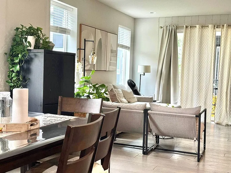 Furnished living room