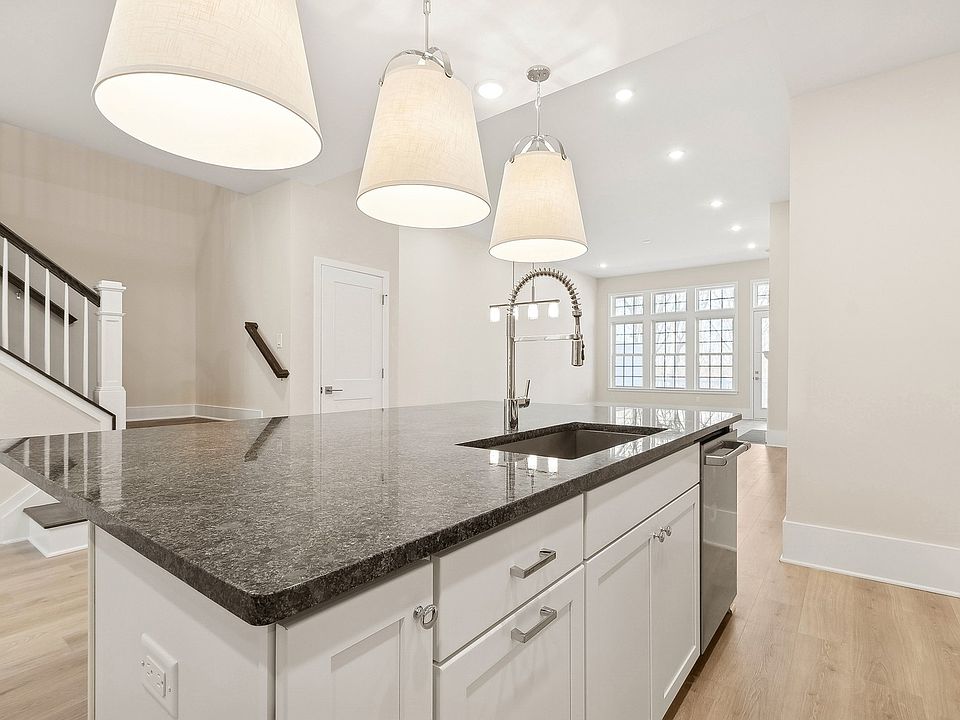 Kitchen with chrome fixtures