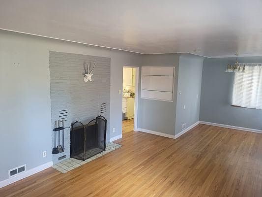 Large family room off the back of the home!