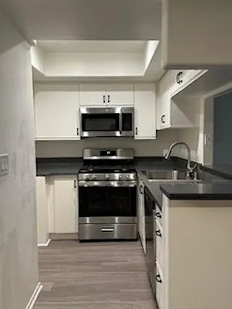 Remodeled kitchen with new appliances