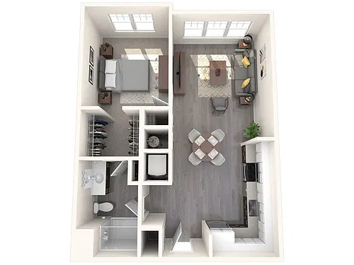 Floor plan A2A INCOME RESTRICTED