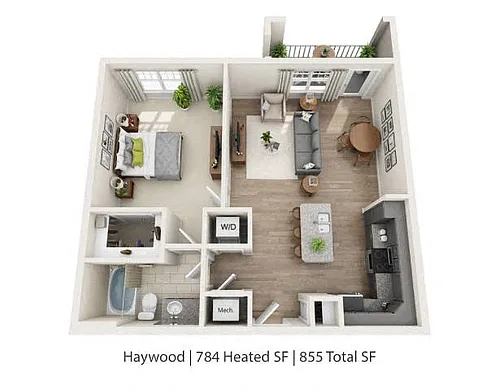 Floor plan Haywood