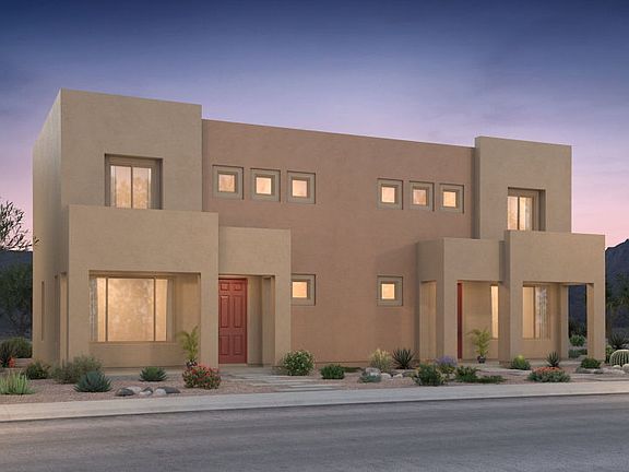 The Senita home offering brand new townhomes for sale in Santa Fe.
