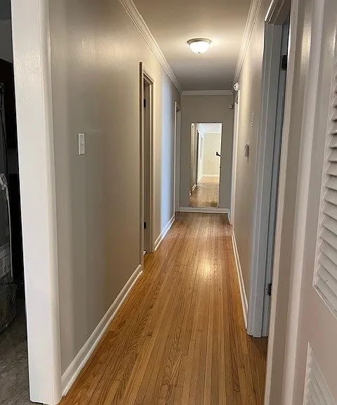 Hall to 3 bedrooms