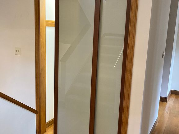 Foyer coat closet
