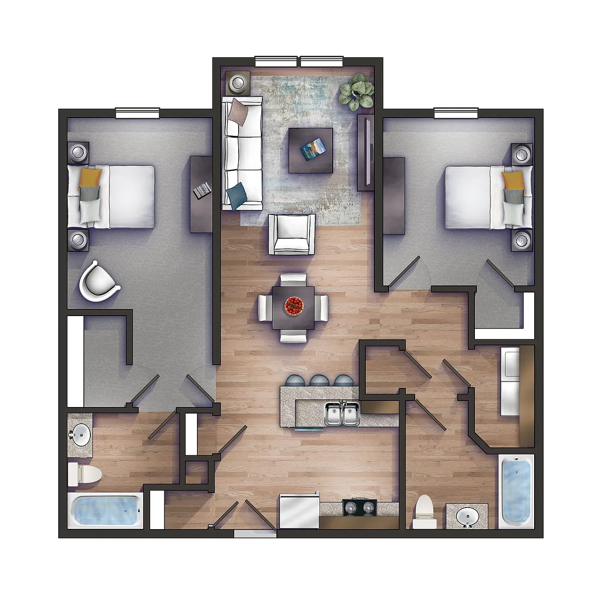 Floor plan The Palmer