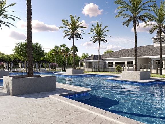 Resort-Style Pool Rendering