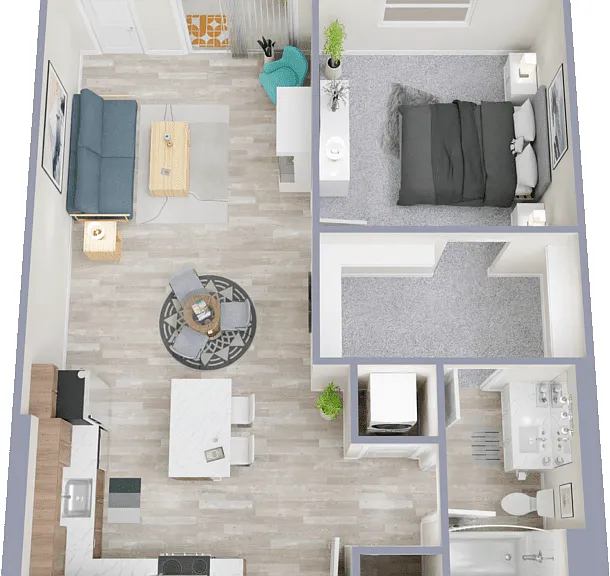 Meadow A Floorplan Diagram