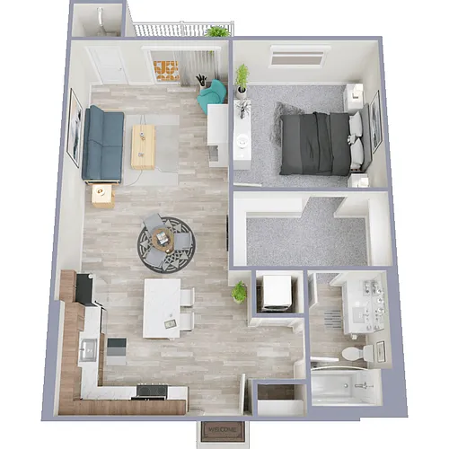 Floor plan Meadow A