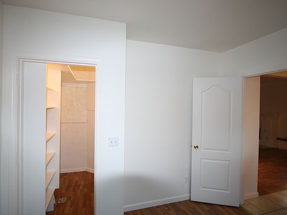 New closet with built-ins.