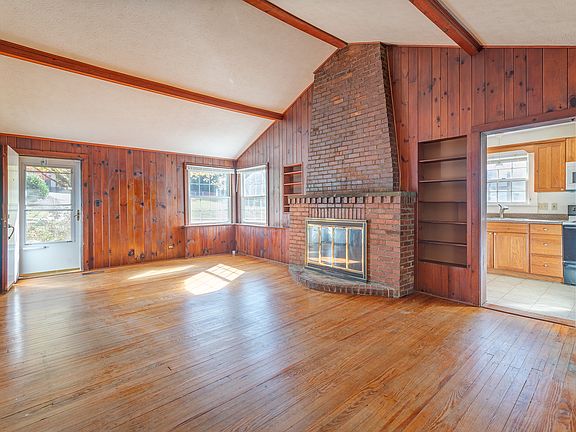Massive Brick Fireplace