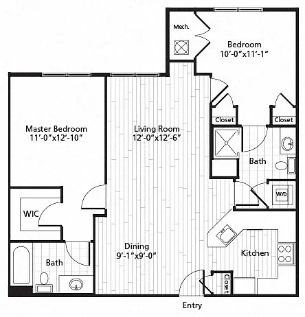Floor plan C3M