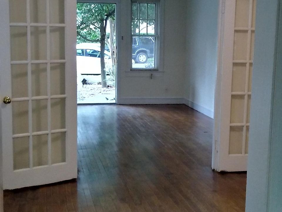 dining room with french doors that lead to living room