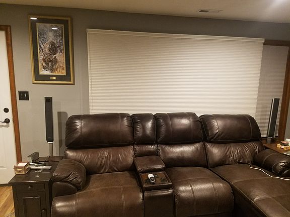 after remodel curtain closed