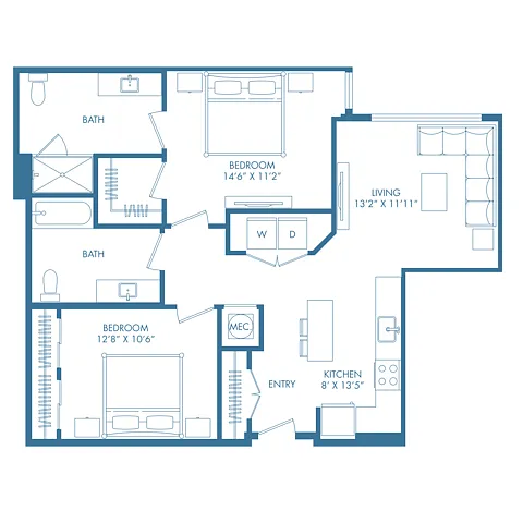 Floor plan B5U