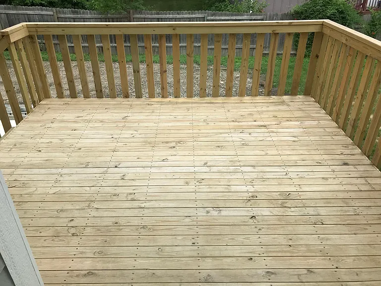 Nice sized Deck off 1st Floor