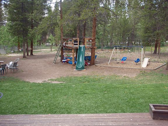 Big fenced in back yard