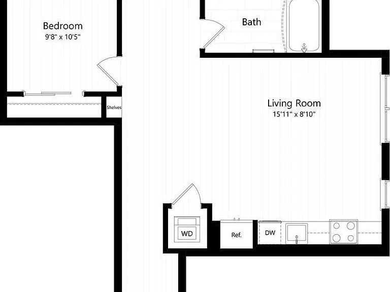 2-A2 floor plan The Charlie Mar Vista