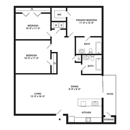 Floor plan C1