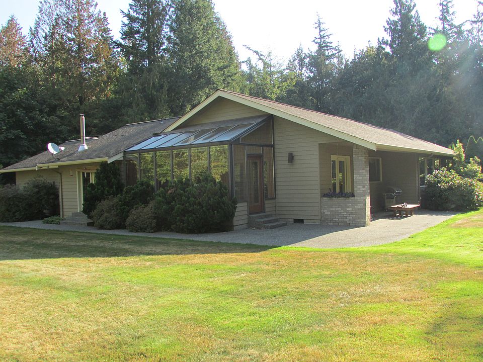 West side of home