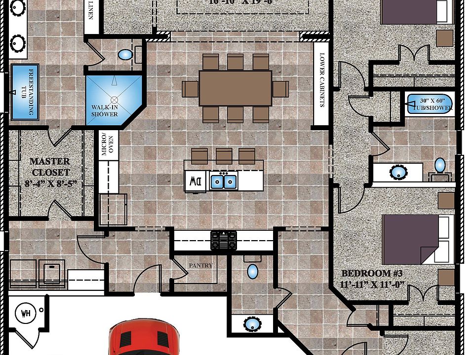 Ivy Plan, Creekside at Cross Timbers, Edmond, OK 73034 Zillow