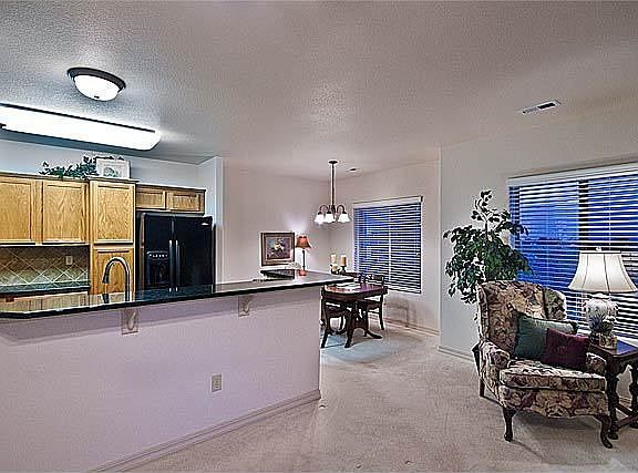 Open floor plan that is great for entertaining.  