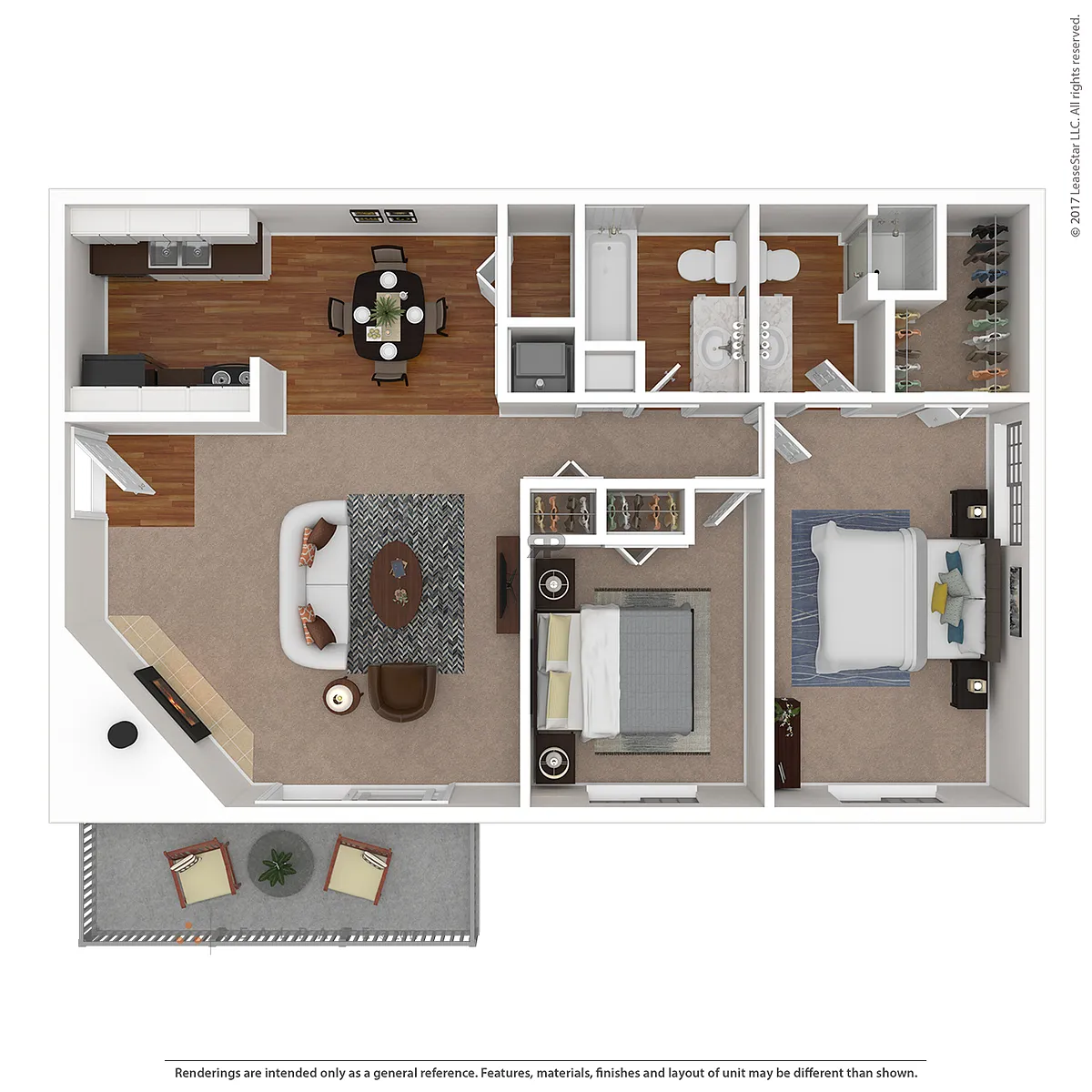 Floor plan The Bonelli