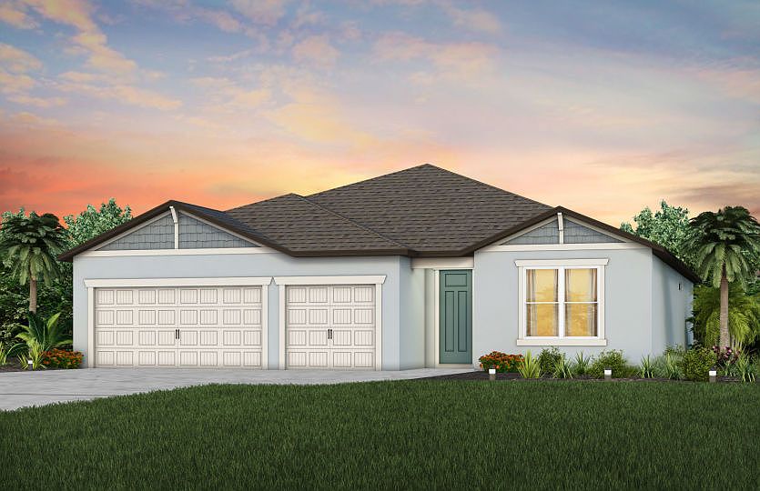 Exterior Rendering, Elevation C2