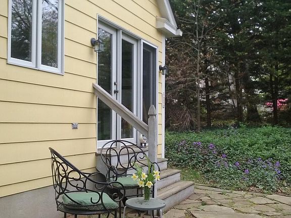 Very private backyard patio