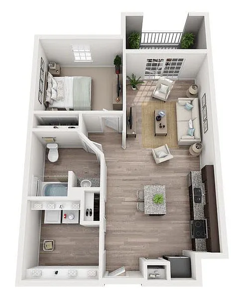Floor plan Catawba