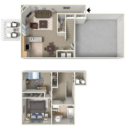 Floor plan Pinewood I and II