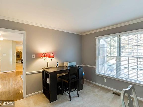 Office/ study  faces back of home