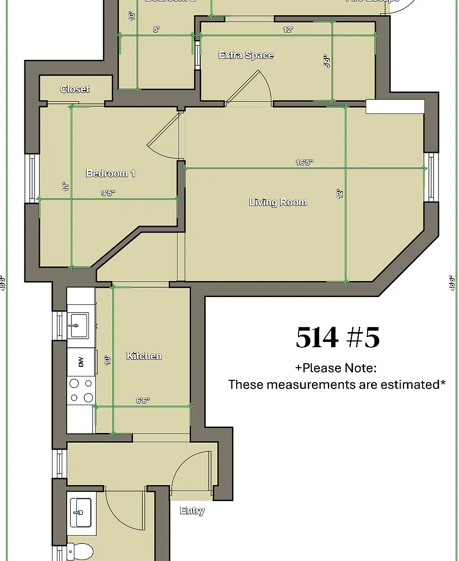 2 bed, 825 sqft, $1,595 — Photo 3