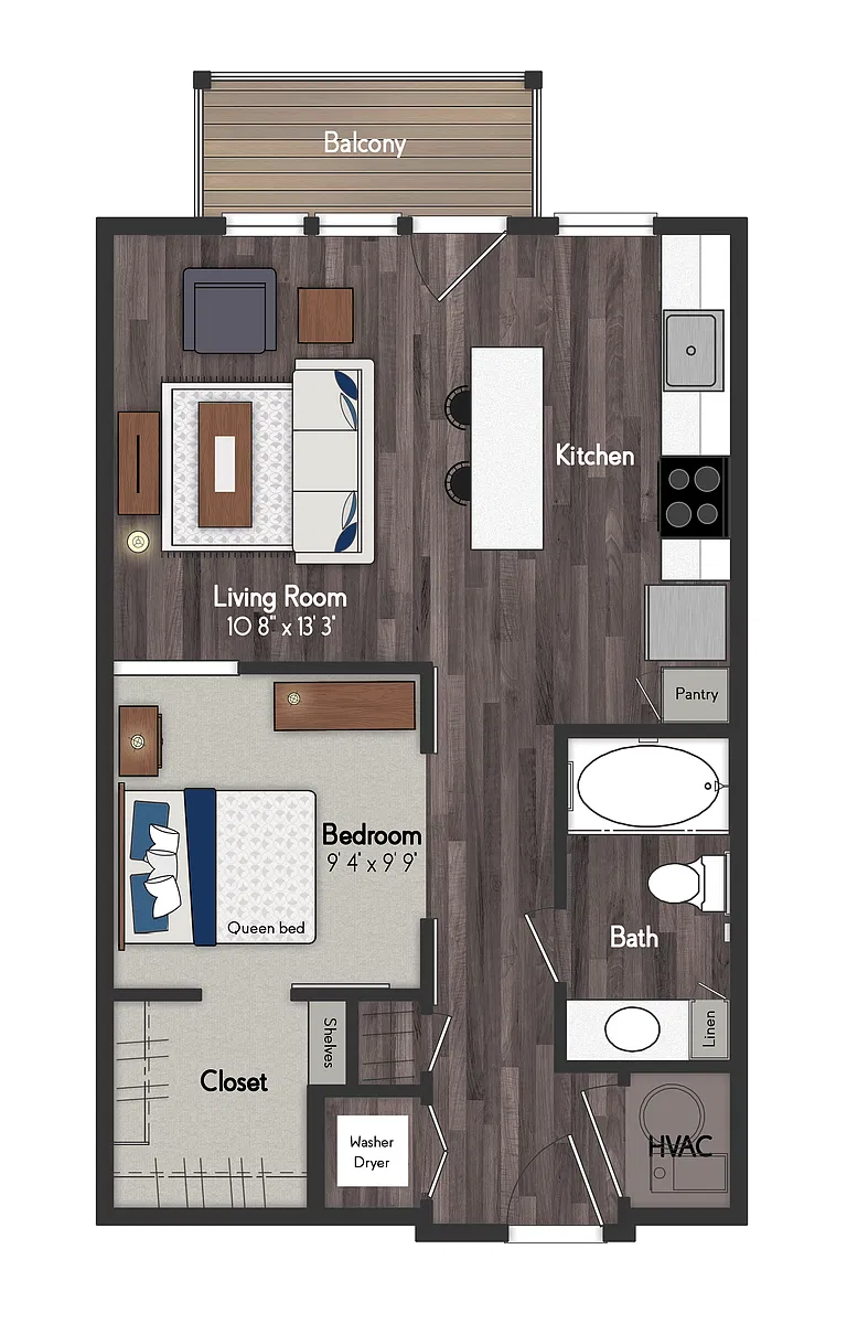 Floor plan Bowie