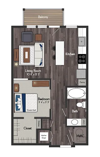 Floor plan Bowie