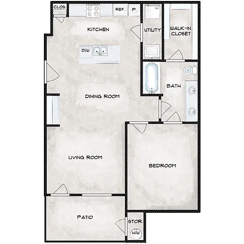 Floor plan A1