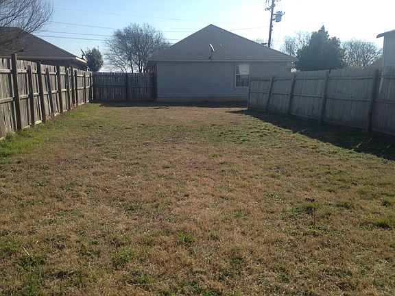 Second section of back yard