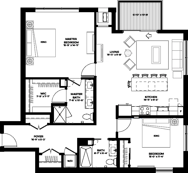 Floor plan Fraser (B5)