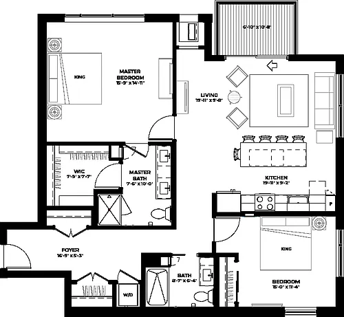 Floor plan Fraser (B5)