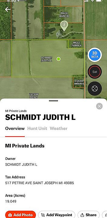 19 acres west side of Holden