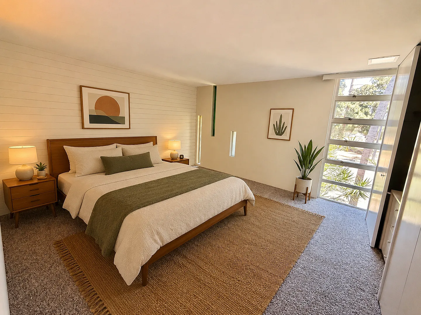 Mid-Century Modern Condo with Views of Balboa Park - 2 Bed x 2 Bath with Parking — Photo 3
