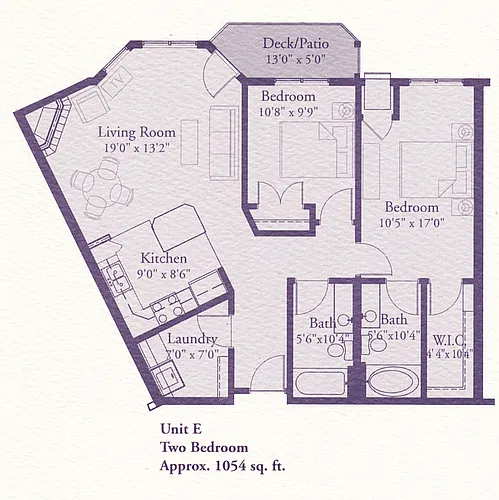 Floor plan E