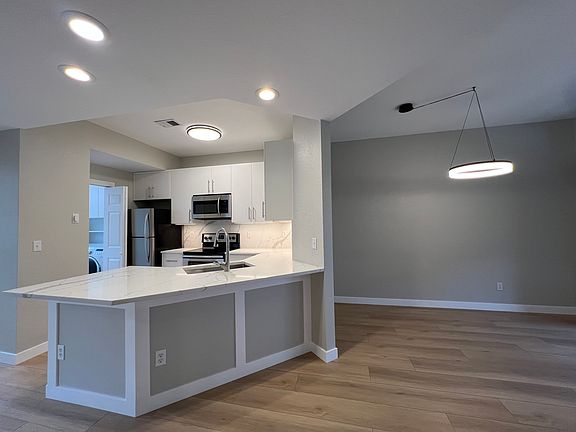 Kitchen and dining areas