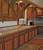 Close up of remodeled kitchen