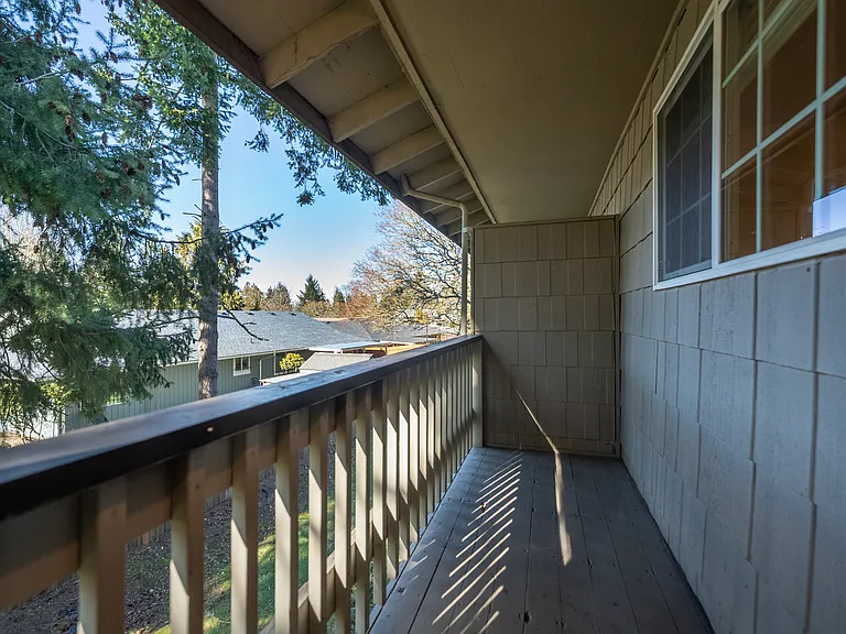Relax and unwind on this inviting balcony with scenic views. Relax and unwind on this inviting balcony with scenic views.