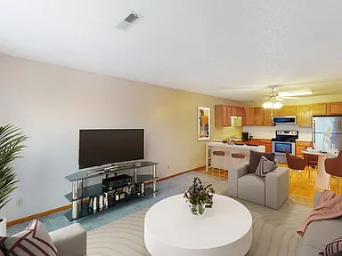 3 Bedroom 2 Bath Upper Unit Layout