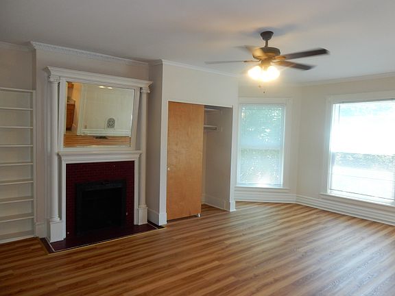 gleaming hardwood floors